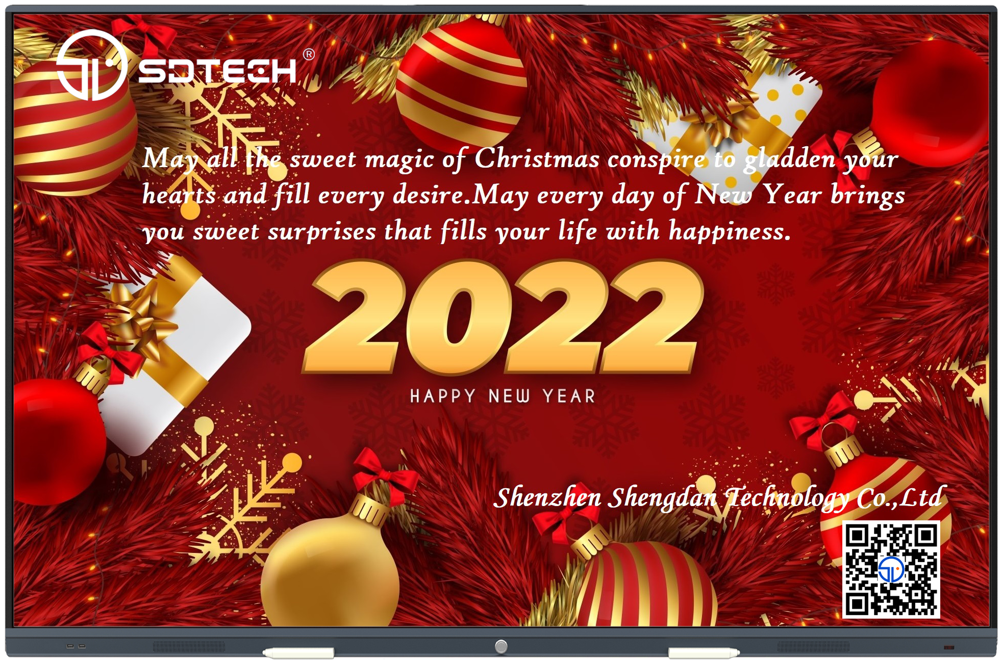 Merry Christmas & Happy New Year 2022